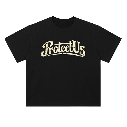 Protect Us Logo Heavyweight Cotton Tee