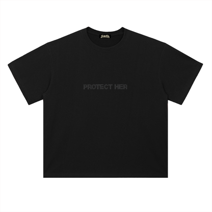 Protect Her Heavyweight Tee w/ Contrast