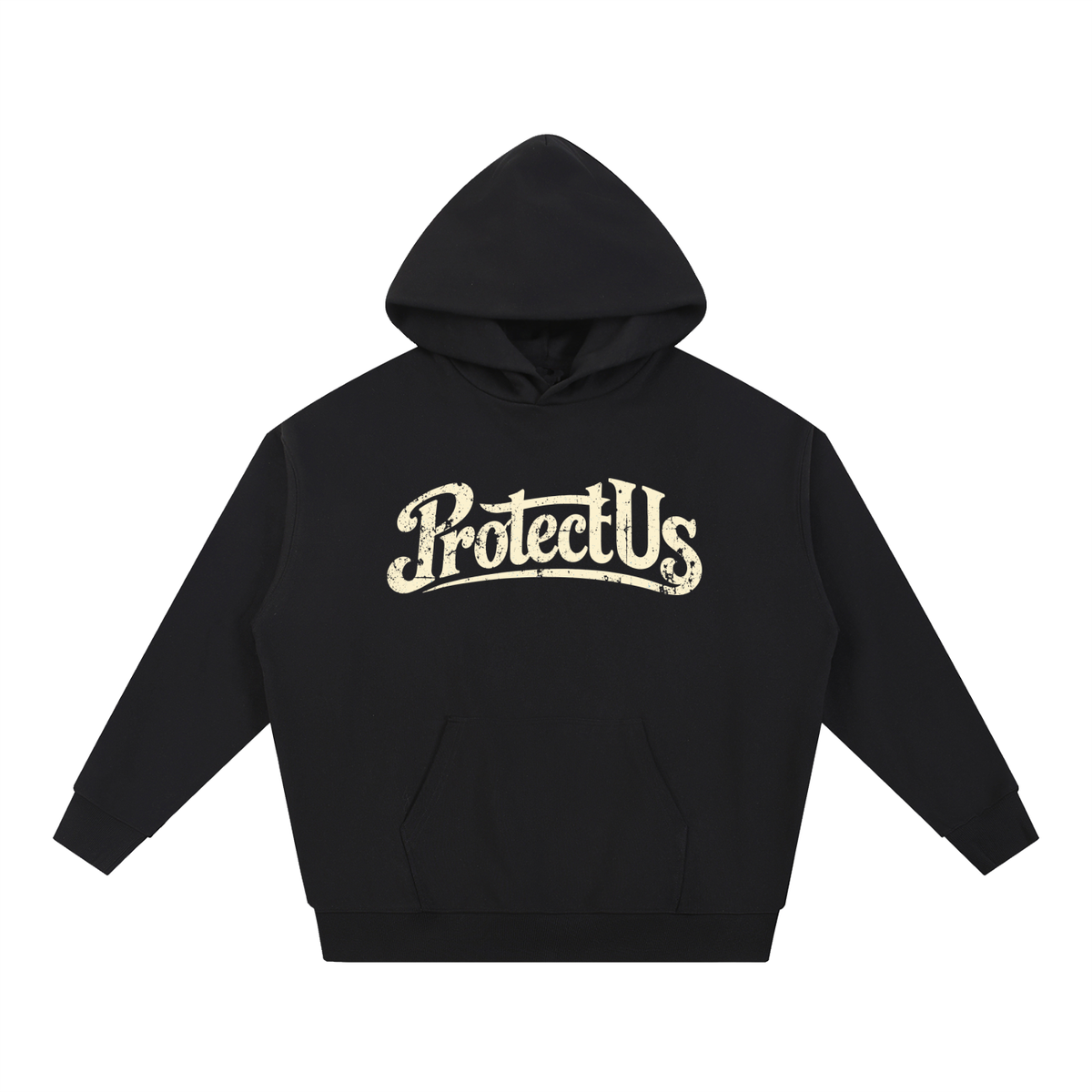Protect Us Logo Heavyweight Hoodie w/ Custom Back
